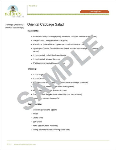 Oriental Cabbage Salad